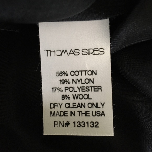 Thomas Sires Zebra Print V-Back Dress - Picture 8 of 8